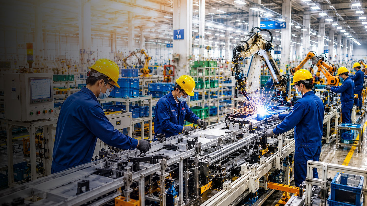 SẴN SÀNG <br>CHO MỌI HOẠT ĐỘNG SẢN XUẤT
